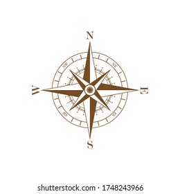 compass icon design vector template