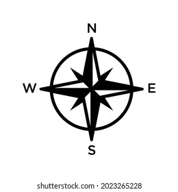 compass icon design vector  template