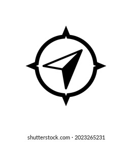 compass icon design vector  template