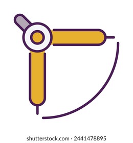 Compass icon editable stock vector illustration