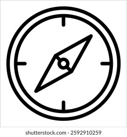 Compass Icon Element For Design