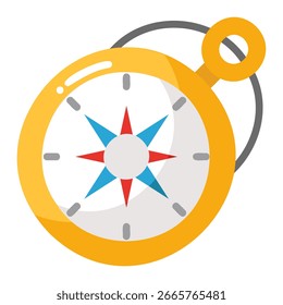 Elemento de ícone de bússola para design
