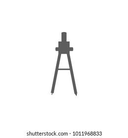 compass icon. Element of education icon. Premium quality graphic design icon. Signs, outline symbols collection icon for websites, web design, mobile app on white background