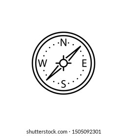 Compass icon. Element of historical games icon