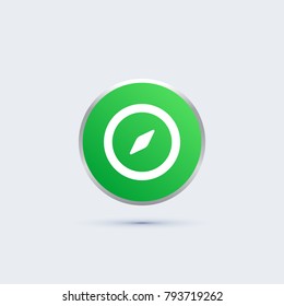 compass icon for find way