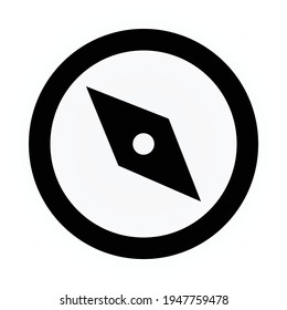 Compass Icon for Graphic Design Projects