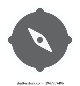 Compass Icon for Graphic Design Projects