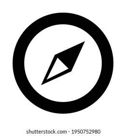 Compass Icon for Graphic Design Projects