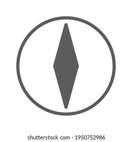Compass Icon for Graphic Design Projects