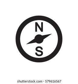 compass icon illustration isolated vector sign symbol
