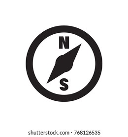 compass icon illustration isolated vector sign symbol