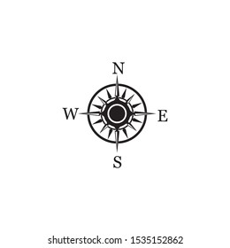 compass icon isolated on background.modern flat compass pictogram,business,marketing,internet concept.trendy simple vector symbol for websitedesign or button to mobile app.logo illustration.