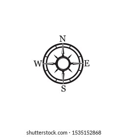 compass icon isolated on background.modern flat compass pictogram,business,marketing,internet concept.trendy simple vector symbol for websitedesign or button to mobile app.logo illustration.