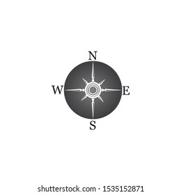 compass icon isolated on background.modern flat compass pictogram,business,marketing,internet concept.trendy simple vector symbol for websitedesign or button to mobile app.logo illustration.