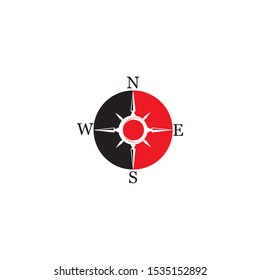 compass icon isolated on background.modern flat compass pictogram,business,marketing,internet concept.trendy simple vector symbol for websitedesign or button to mobile app.logo illustration.