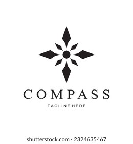 compass icon isolated on background.modern flat compass pictogram,business,marketing,internet concept.trendy simple vector symbol for websitedesign or button to mobile app.logo illustration.