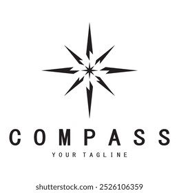 compass icon isolated on background.modern flat compass pictogram,business,marketing,internet concept.trendy simple vector symbol for websitedesign or button to mobile app.logo illustration.