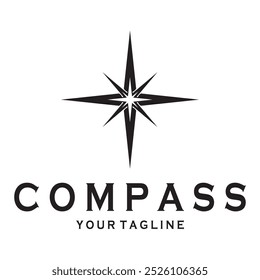 compass icon isolated on background.modern flat compass pictogram,business,marketing,internet concept.trendy simple vector symbol for websitedesign or button to mobile app.logo illustration.