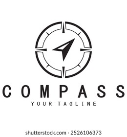 compass icon isolated on background.modern flat compass pictogram,business,marketing,internet concept.trendy simple vector symbol for websitedesign or button to mobile app.logo illustration.
