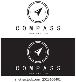 compass icon isolated on background.modern flat compass pictogram,business,marketing,internet concept.trendy simple vector symbol for websitedesign or button to mobile app.logo illustration.