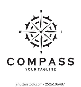 compass icon isolated on background.modern flat compass pictogram,business,marketing,internet concept.trendy simple vector symbol for websitedesign or button to mobile app.logo illustration.
