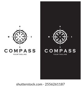 compass icon isolated on background.modern flat compass pictogram,business,marketing,internet concept.trendy simple vector symbol for websitedesign or button to mobile app.logo illustration.