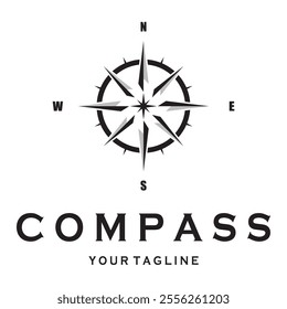 compass icon isolated on background.modern flat compass pictogram,business,marketing,internet concept.trendy simple vector symbol for websitedesign or button to mobile app.logo illustration.