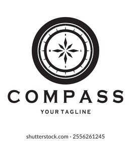 compass icon isolated on background.modern flat compass pictogram,business,marketing,internet concept.trendy simple vector symbol for websitedesign or button to mobile app.logo illustration.