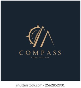 compass icon isolated on background.modern flat compass pictogram,business,marketing,internet concept.trendy simple vector symbol for websitedesign or button to mobile app.logo illustration.