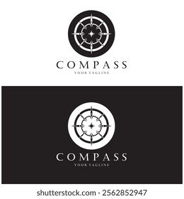 compass icon isolated on background.modern flat compass pictogram,business,marketing,internet concept.trendy simple vector symbol for websitedesign or button to mobile app.logo illustration.