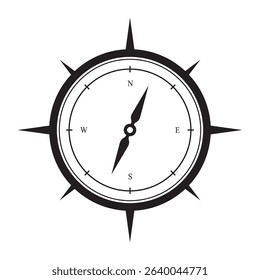 compass icon isolated on background.modern flat compass pictogram,business,marketing,internet concept.trendy simple vector symbol for websitedesign or button to mobile app.logo illustration.