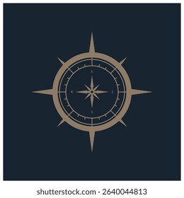 compass icon isolated on background.modern flat compass pictogram,business,marketing,internet concept.trendy simple vector symbol for websitedesign or button to mobile app.logo illustration.
