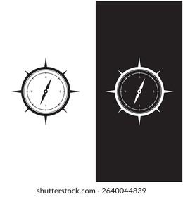 compass icon isolated on background.modern flat compass pictogram,business,marketing,internet concept.trendy simple vector symbol for websitedesign or button to mobile app.logo illustration.