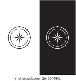 compass icon isolated on background.modern flat compass pictogram,business,marketing,internet concept.trendy simple vector symbol for websitedesign or button to mobile app.logo illustration.