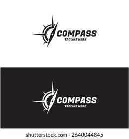 compass icon isolated on background.modern flat compass pictogram,business,marketing,internet concept.trendy simple vector symbol for websitedesign or button to mobile app.logo illustration.