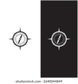 compass icon isolated on background.modern flat compass pictogram,business,marketing,internet concept.trendy simple vector symbol for websitedesign or button to mobile app.logo illustration.