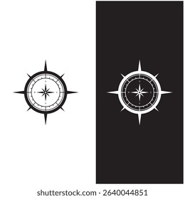 compass icon isolated on background.modern flat compass pictogram,business,marketing,internet concept.trendy simple vector symbol for websitedesign or button to mobile app.logo illustration.