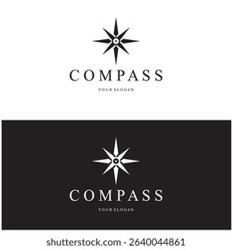 compass icon isolated on background.modern flat compass pictogram,business,marketing,internet concept.trendy simple vector symbol for websitedesign or button to mobile app.logo illustration.