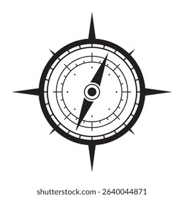 compass icon isolated on background.modern flat compass pictogram,business,marketing,internet concept.trendy simple vector symbol for websitedesign or button to mobile app.logo illustration.