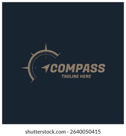 compass icon isolated on background.modern flat compass pictogram,business,marketing,internet concept.trendy simple vector symbol for websitedesign or button to mobile app.logo illustration.
