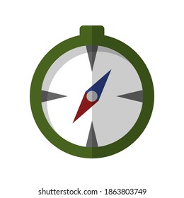 Compass icon isolated on white background. Vector illustration