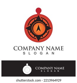 compass icon logo design symbol vector illustration