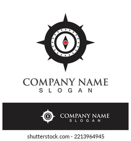 compass icon logo design symbol vector illustration