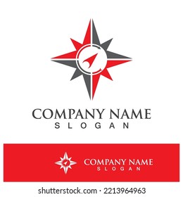 compass icon logo design symbol vector illustration