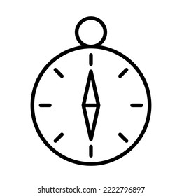 Compass Icon Logo Design Vector Template Illustration Sign And Symbol Pixels Perfect