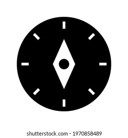 compass icon or logo isolated sign symbol vector illustration - high quality black style vector icons
