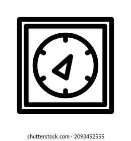 compass icon or logo isolated sign symbol vector illustration - high quality black style vector icons
