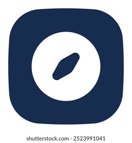 Compass icon. compass, navigation, map, travel, adventure, journey. Vector icon illustration