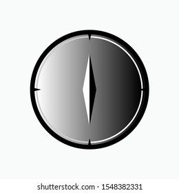 Compass Icon. Navigation, Orientation Symbol for Design, Presentation, Website or Apps Elements - Vector. 