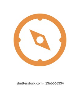 Compass Icon Navigation Symbol Location Button Adventure